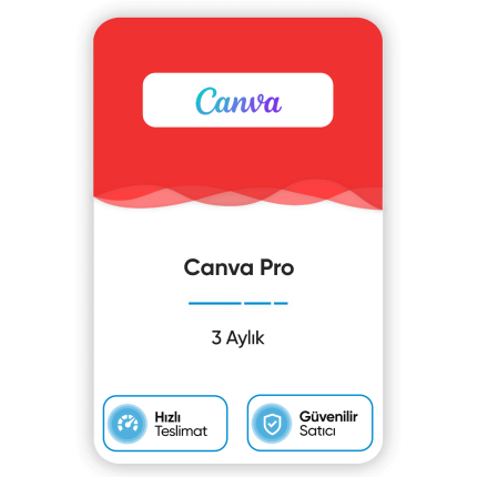 Canva Pro – 3 Aylık