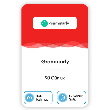 Grammarly – 90 Günlük