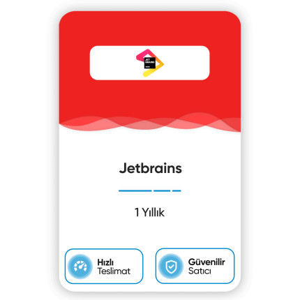 Jetbrains ( 1 Yıl )